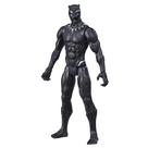 Boneco de ação Avengers Marvel Titan Hero Black Panther 30cm