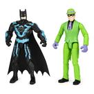 Boneco de ação Batman Bat-Tech de 10 cm com armadura tecnológica transformadora
