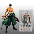 Boneco de ação Beculerty One Piece Straw Hat Pirates Zoro