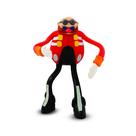 Boneco de ação Bend-Ems Sonic The Hedgehog Dr. Eggman