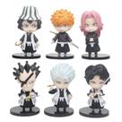 Boneco de ação Bleachs Kurosakis Ichigos Anime 10 cm 6 unidades/lote