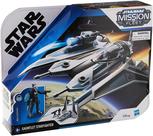 Boneco de Ação Bo-Katan Gauntlet (6cm) e Veículo Star Wars
