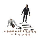 Boneco De Ação Colecionável John Wick Capítulo 4 Mafex 212 Ko Articulado Para Decoração De Estante