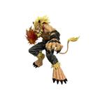 Boneco de ação Digimon Greymon modelo de PVC de 21 cm