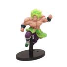 Boneco de ação Dragon Ball Z Broly PVC, versão colecionável de 10 cm