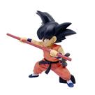 Boneco de ação Dragon Ball Z Goku Young em PVC modelo 14cm