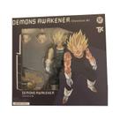 Boneco De Ação Dragon Ball Z SSJ Majin Vegeta Com Danos De Batalha - Modelo De Anime Black Hole Toys