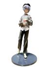 Boneco de ação EVA de cabelo curto Rei Ayanami PVC 24cm