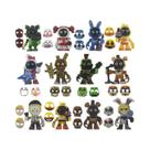 Boneco De Ação FNAF Da Meia-Noite: Urso Foxy, Chica, Fazbear, Bonnie Com Máscara Mutável - Jogo De