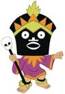 Boneco de ação Funko Pop! Animação Scooby Doo Witch Doctor
