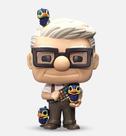 Boneco de ação Funko Pop! Disney Up Pop com propósito Carl Boneco de ação Funko Pop! Disney Up Pop com propósito Carl