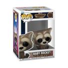 Boneco de ação Funko Pop! Marvel Guardiões da Galáxia Vol. 3 Baby Rocket