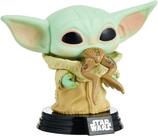 Boneco de ação Funko Pop! Star Wars The Mandalorian A Criança com Sapo