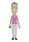 Boneco de ação Funko Rick & Morty Summer com chapéu estranho