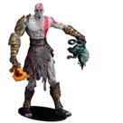 Boneco de ação God of War 2 Kratos com lâminas de PVC de 18 cm