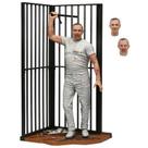 Boneco de ação Hannibal Lecter Escape versão 22 cm em PVC
