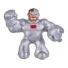 Boneco de ação Heroes of Goo Jit Zu licenciado DC S2 Cyborg