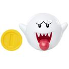 Boneco de ação JAKKS Pacific Super Mario Boo de 10 cm com moeda