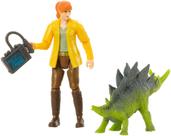 Boneco de ação Jurassic World Mercenary & Ankylosaurus