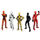 Boneco de ação Lucky 13 Third Generation T13, pacote com 5