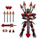 Boneco de ação LUMRRSK T13 Mecha Samurai Robot com espada de 15 cm