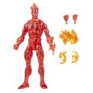 Boneco de Ação Marvel Hasbro Legends Series Retro - Human Torch (15cm)