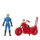Boneco de ação Marvel Legends Retro 375 Ghost Rider com veículo Boneco de ação Marvel Legends Retro 375 Ghost Rider com veículo