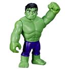 Boneco de ação Marvel Supersized Hulk Spidey 23 cm para crianças a partir de 3 anos