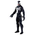 Boneco de ação Marvel Venom Titan Hero Series 30 cm com articulação