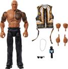 Boneco de ação Mattel WWE Elite The Rock Series 115 15cm