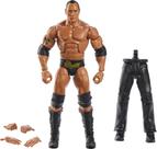 Boneco de Ação Mattel WWE The Rock WrestleMania Elite - 6 Polegadas