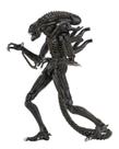 Boneco de ação NECA Alien Ultimate Warrior 7 polegadas 1986 marrom