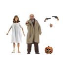 Boneco de ação NECA Halloween 2 Dr. Loomis e Laurie Strode