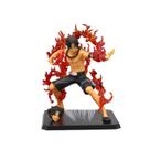Boneco de ação One Piece Ace Fire Fist com efeitos de chama de 11,5 cm