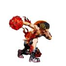 Boneco de ação One Piece Flame Fist Ace 17 cm com iluminação Boneco de ação One Piece Flame Fist Ace 17 cm com iluminação