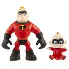 Boneco de ação Os Incríveis 2 Mr. Incredible e Jack-Jack Boneco de ação Os Incríveis 2 Mr. Incredible e Jack-Jack
