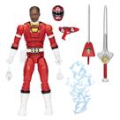 Boneco de Ação Power Rangers Lightning Turbo Vermelho - 15cm