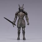 Boneco de ação QIANGZI Dark Souls Dark Knight Sun 12cm Boneco de ação QIANGZI Dark Souls Dark Knight Sun 12cm