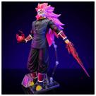 Boneco de ação Qudasar JIUARA Goku Black Super Saiyan Rose