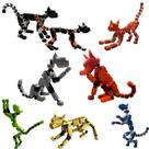Boneco de ação Robot Dog Lucky T13 impresso em 3D 2024 8 unidades