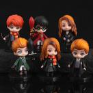 Boneco de ação Sajy Harry James Potter, presente de brinquedo de PVC de 9 cm Boneco de ação Sajy Harry James Potter, presente de brinquedo de PVC de 9 cm