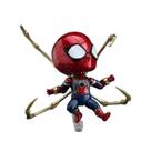 Boneco de ação Spidersman's Iron Spider com rostos trocáveis de 10 cm