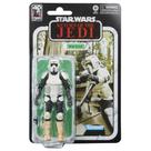 Boneco de ação Star Wars Biker Scout de 6 polegadas da série preta