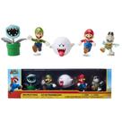 Boneco de ação Super Mario 2.5 - Pacote com 5 Boo Mansion