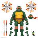 Boneco de ação Super7 ULTIMATES! Tartarugas Ninja Teenage Mutant Michelangelo 18 cm
