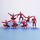 Boneco de ação The Avengers Spider Man 7-8 cm 7 unidades/lote