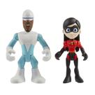 Boneco de ação The Incredibles 2 Frozone & Violet de 3 polegadas