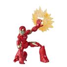 Boneco de ação Toy Marvel Avengers Bend and Flex Iron Man de 6 polegadas Boneco de ação Toy Marvel Avengers Bend and Flex Iron Man de 6 polegadas