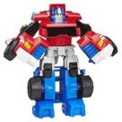 Boneco de ação Toy Robot Transformers Playskool Heroes Rescue Bots Optimus Prime Brinquedo conversor 2 em 1 para crianças a partir de 3 anos