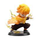 Boneco de ação Toy Sajy Demon Slayer Zenitsu 9 cm PVC
